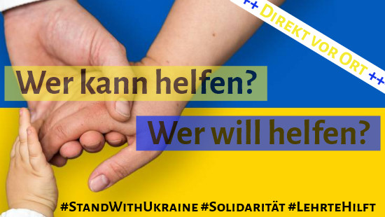 Ukraine Unterstützung Website