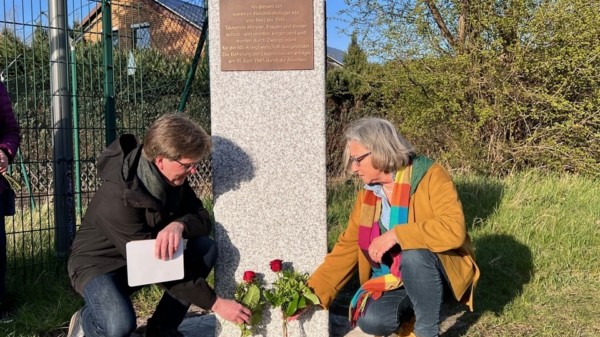 Blumenniederlegung